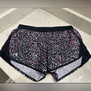 Under Armour Women's Athletic Shorts in Black and Pink